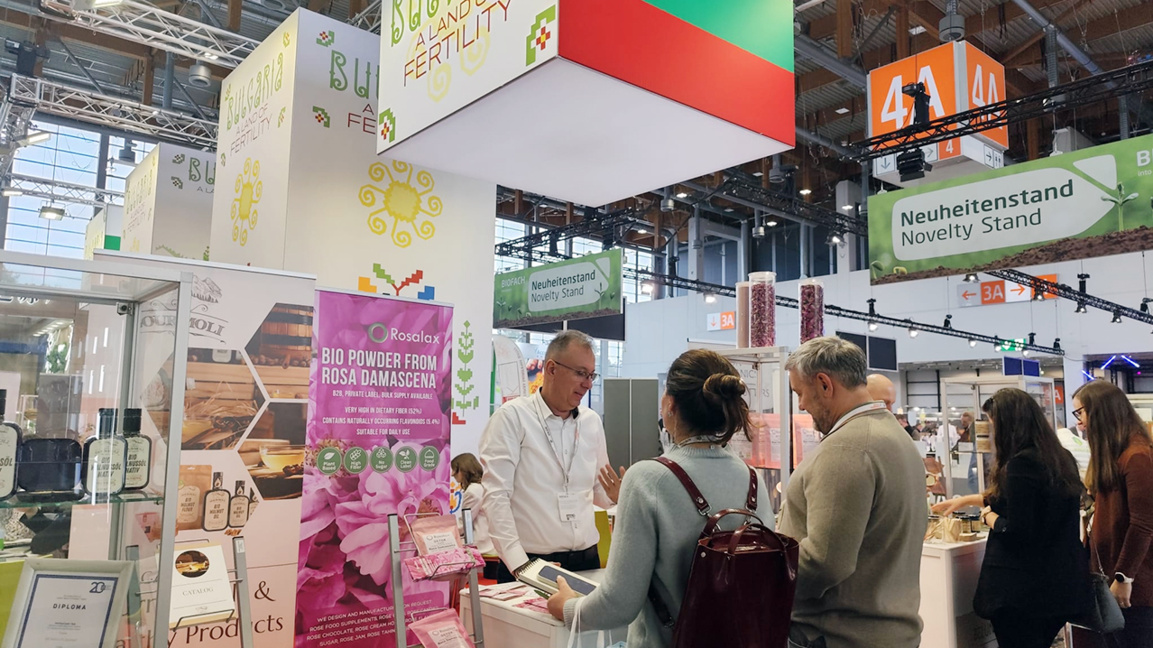 20 биопроизводители представят България на изложението "БИОФАХ" в Германия