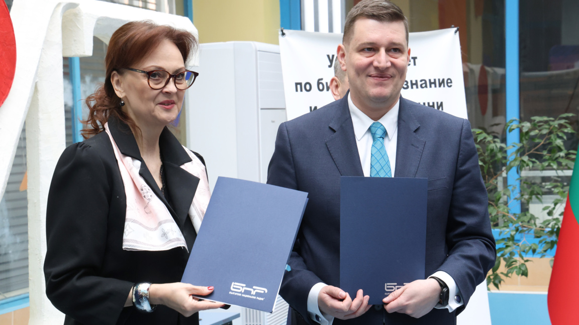 Полина Карастоянова и Милен Митев