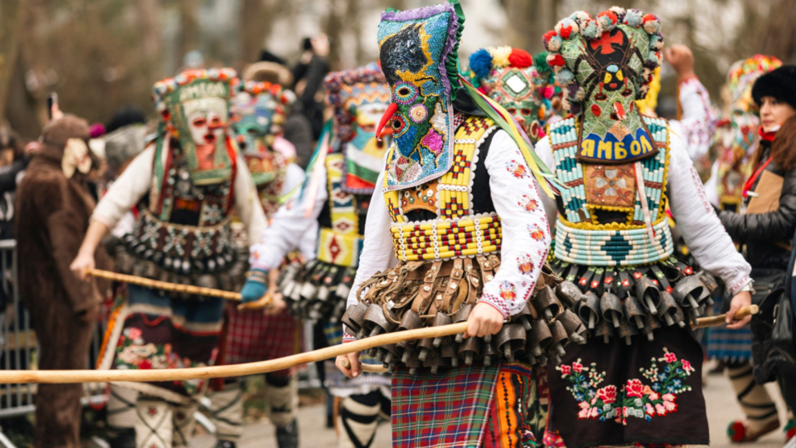 Ямбол отново е земя на кукерите ...