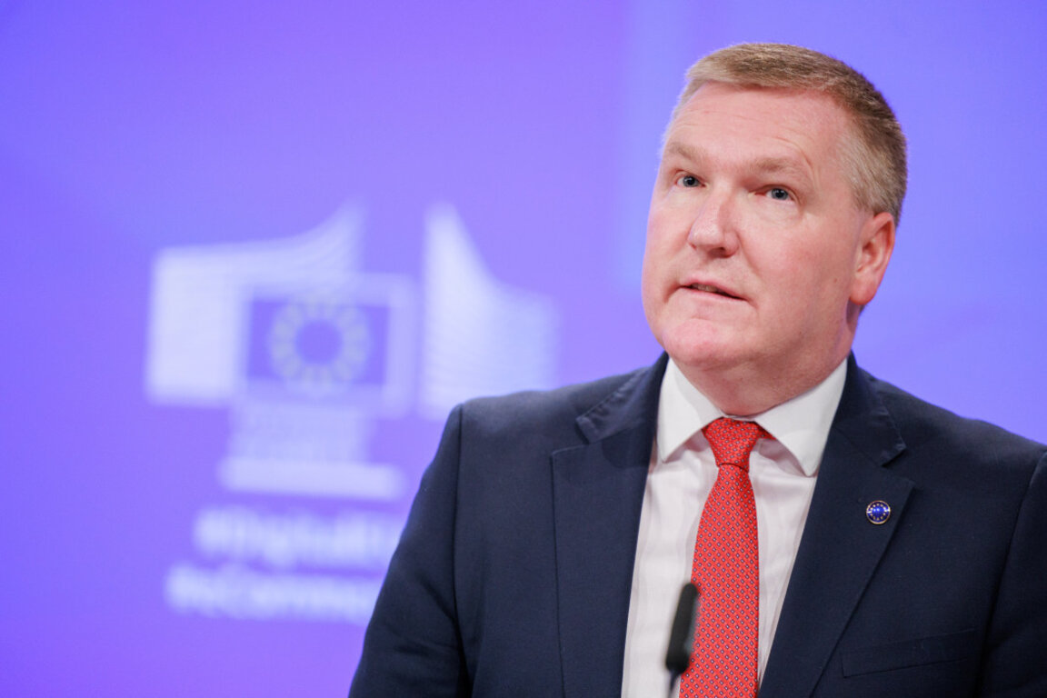 Еврокомисарят по правосъдието Майкъл Макграт