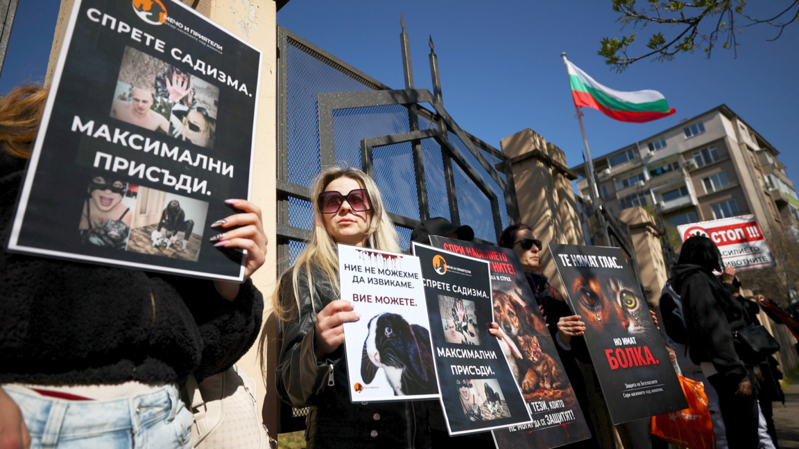 Пореден протест преди процеса срещу Габриела и Красимир