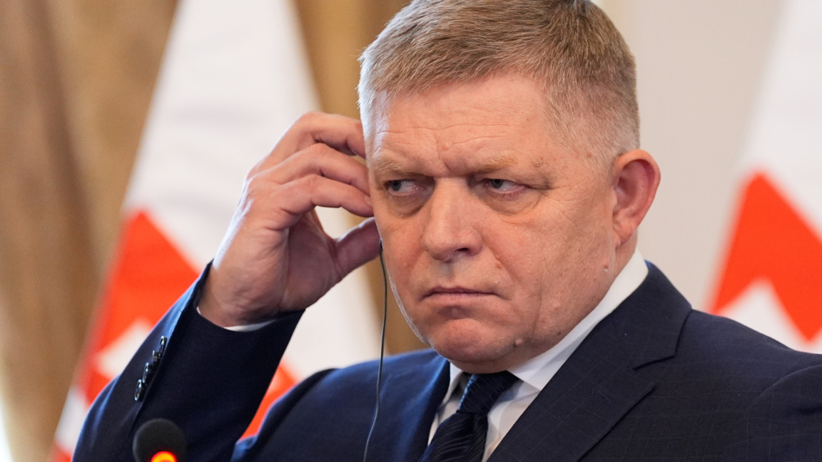 Словашкият премиер Робер Фицо.