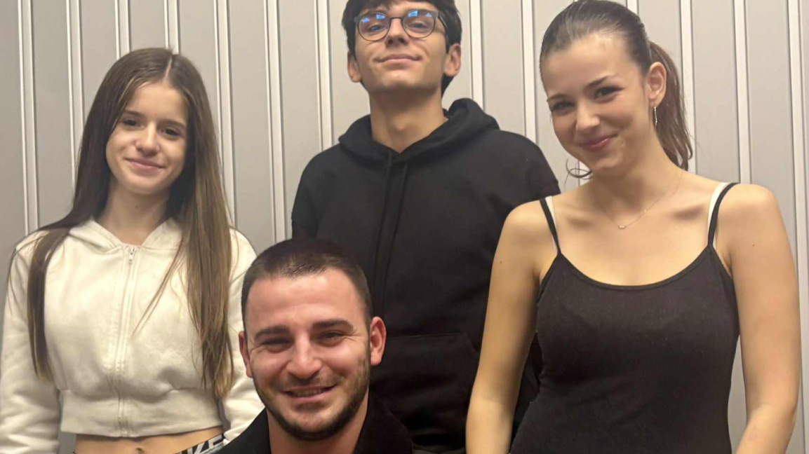 Луиза, Верен, Карина на Венцислав Василев- Зико